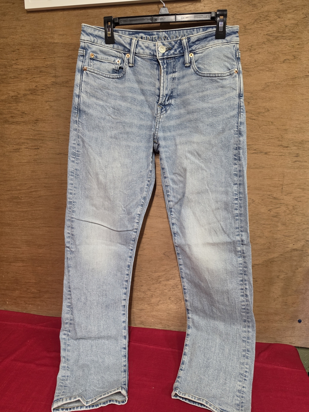 American Eagle Outfitters Lightwash Original Straight Mens Jeans 29x32 - Picture 9 of 9